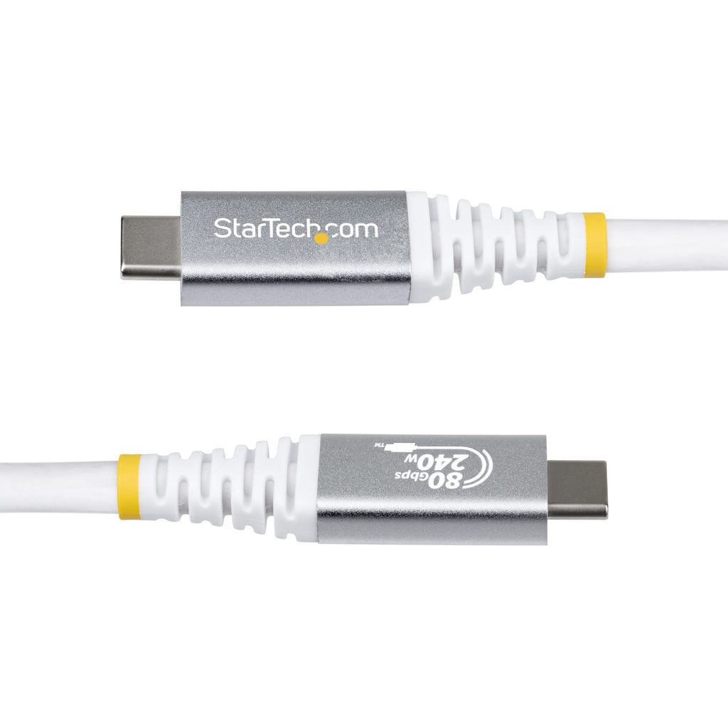 StarTech.com CC1M80GUSB4CABLEW cable USB USB4 Gen 4x2 USB C 80 Gbit/s (4)