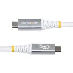 StarTech.com CC1M80GUSB4CABLEW cable USB USB4 Gen 4x2 USB C 80 Gbit/s (4)