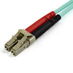 StarTech.com 450FBLCLC10 Cable de fibra óptica e InfiniBand Color aguamarina