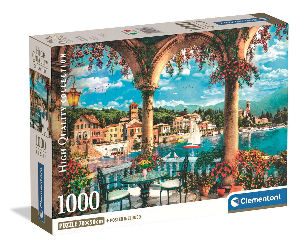 Clementoni 1000 pcs. CB HQC Balcony view of Lake Como
