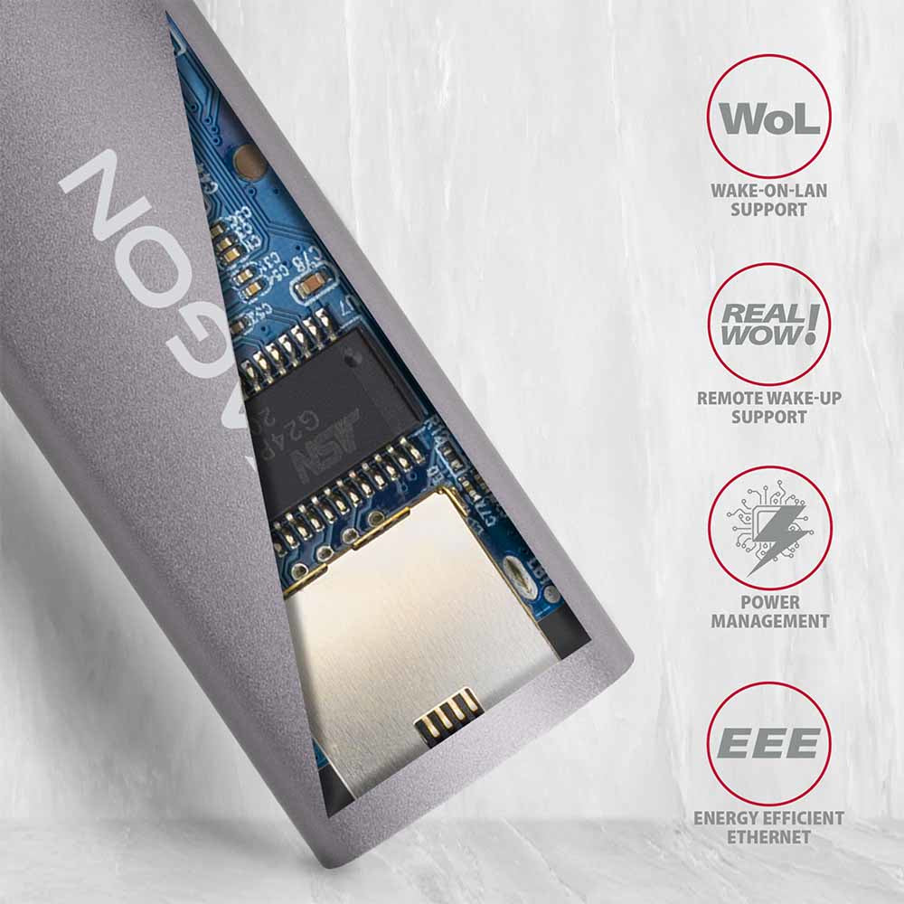 Axagon ADE-TR adaptador y tarjeta de red Ethernet 1000 Mbit/s (5)