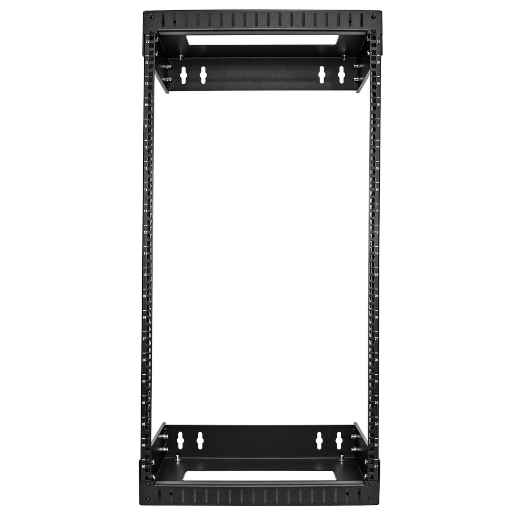 StarTech.com RACK-21U-20-WALL-OA armario rack Bastidor de pared Negro