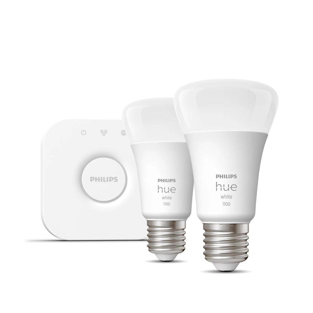 Philips 8719514289116 - Juego de iluminación inalámbrico, bombilla LED x 2, E27