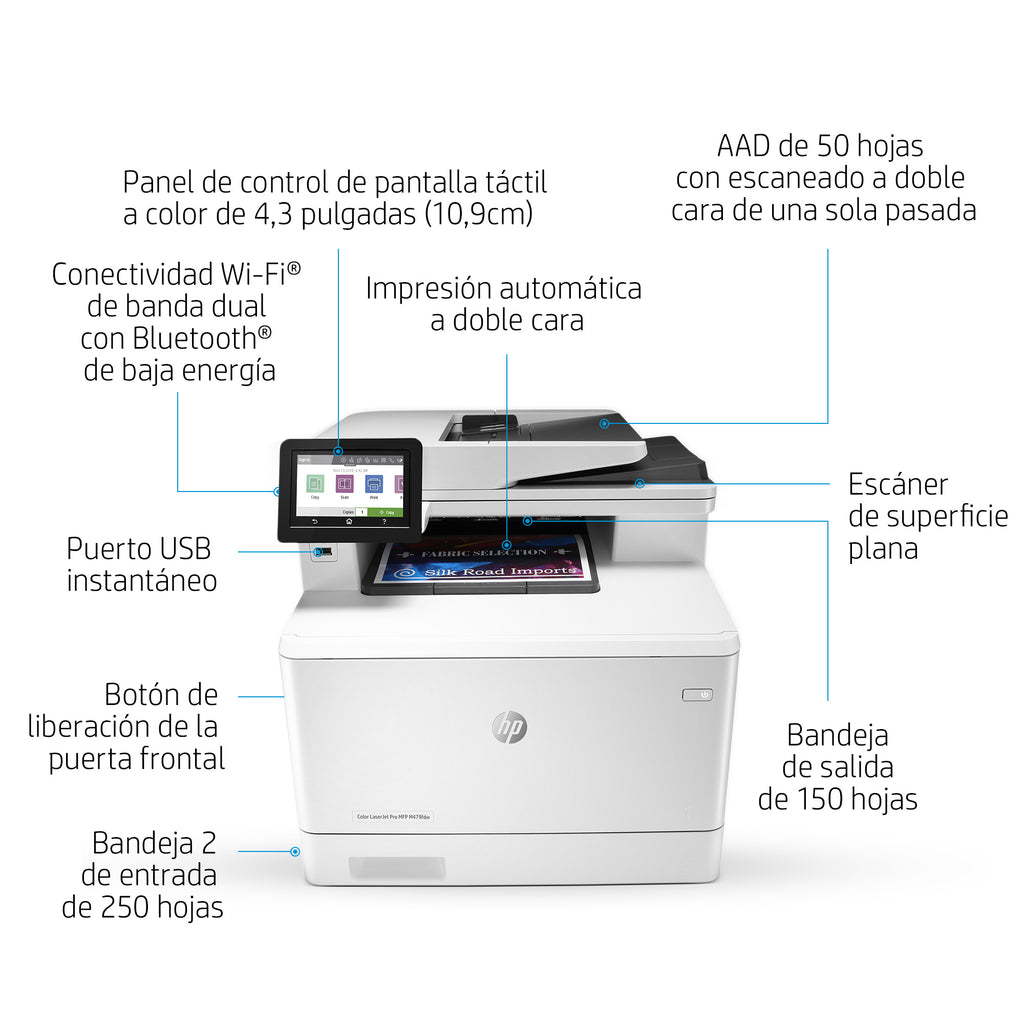 HP Color LaserJet Pro MFP M479fnw Laser A4 600 x 600 DPI 27 ppm Wifi (7)