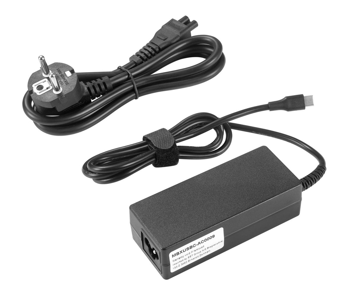 CoreParts MBXUSBC-AC0009 adaptador e inversor de corriente Interior 65 W Negro (2)