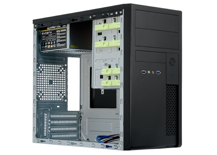 Chieftec XT-01B-350GPB carcasa de ordenador Mini Tower Negro 350 W (6)