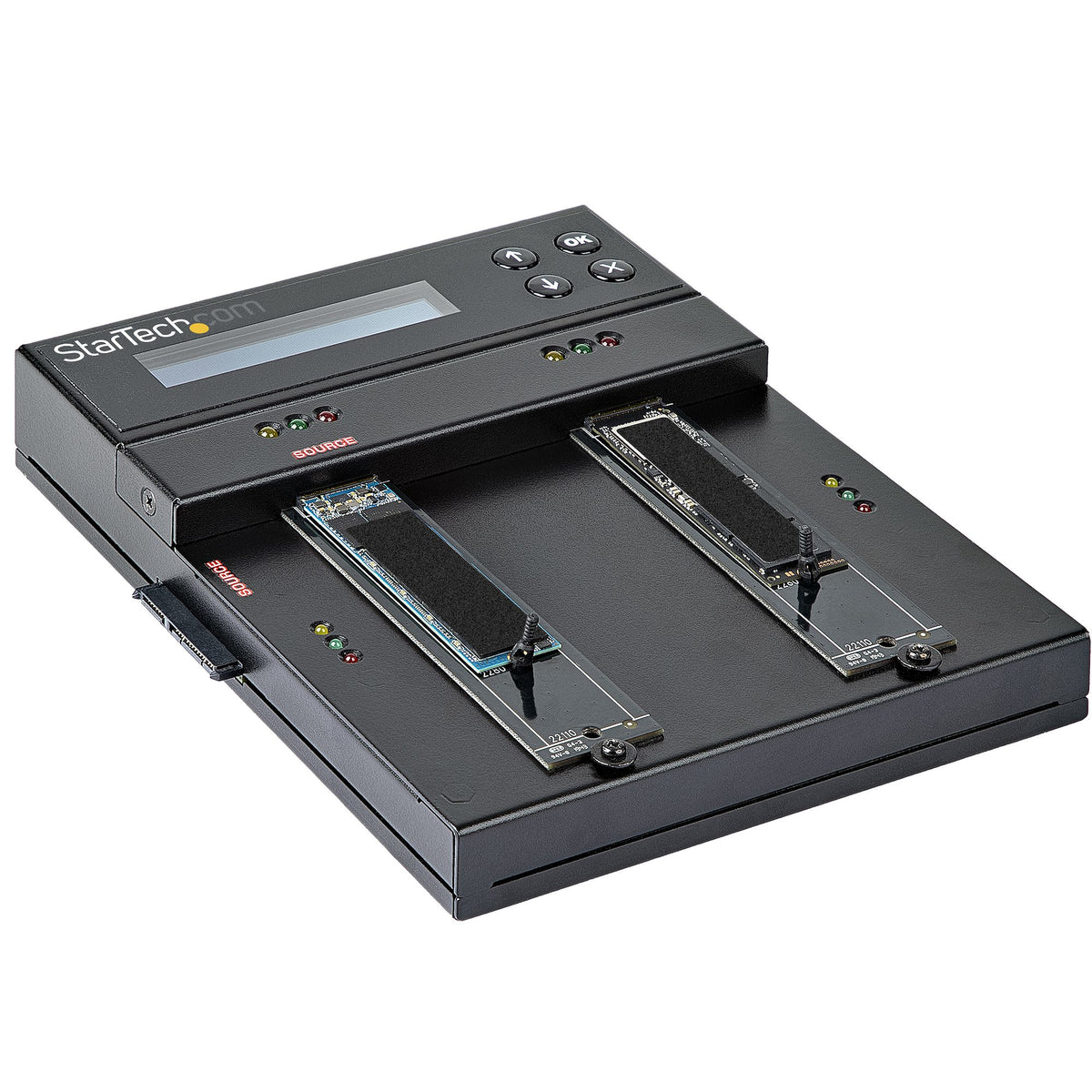 StarTech.com SM2DUPE11 duplicador de datos y soporte Duplicador de HDD/ SSD (discos duros/unidades de estado sólido) Negro 1 copias (6)