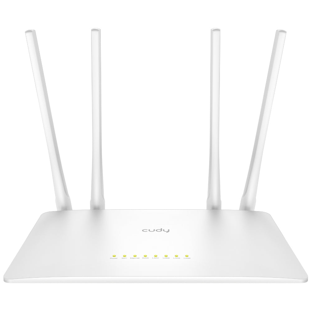 Cudy WR1200 router inalámbrico Ethernet rápido Doble banda (2,4 GHz