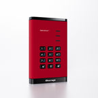 iStorage diskAshur3 HDD disco duro externo 1 TB 2.5" USB Tipo C 3.2 Gen 1 (3.1 Gen 1) Rojo (2)