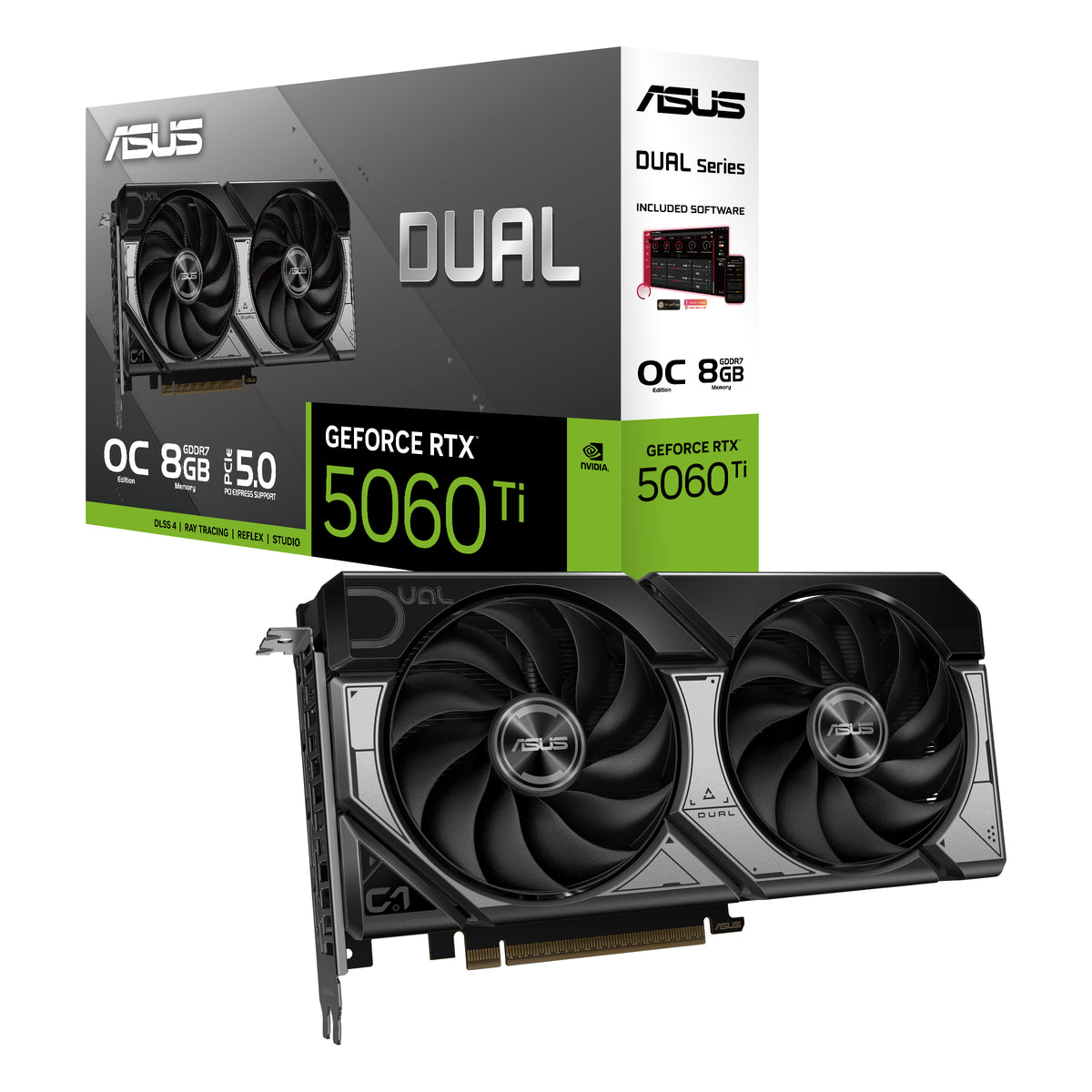 ASUS Dual -RTX5060TI-O8G NVIDIA GeForce RTX 5060 Ti 8 GB GDDR7 (4)