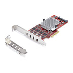 StarTech.com P10Q4C-USB-CARD tarjeta y adaptador de interfaz
