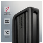 Axagon EEM2-40G caja para disco duro externo Caja externa para unidad de estado sólido (SSD) Negro M.2 (8)