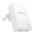 AISENS ASCH-30W2P075-W cargador de dispositivo móvil Cámara digital, Teléfono móvil, Portátil, Smartphone, Tableta, Universal Corriente alterna Carga rápida Interior (2)