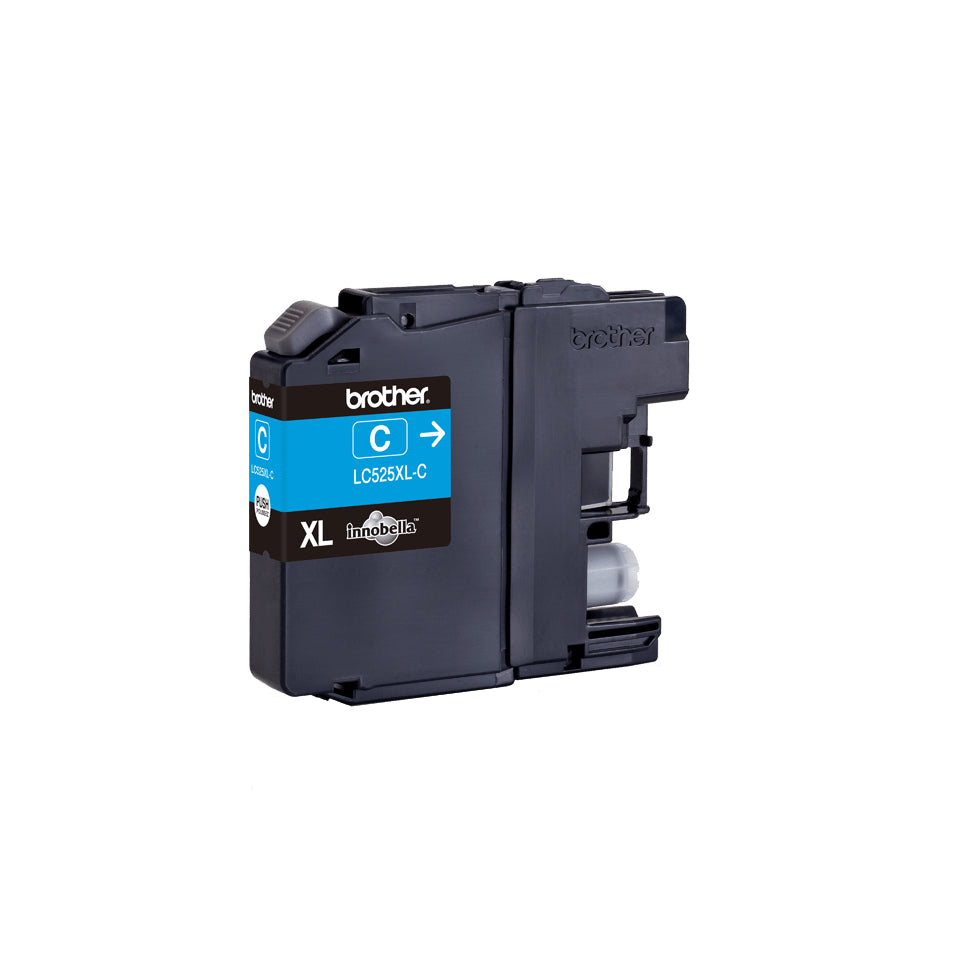 Brother LC-525XLC cartucho de tinta Original Alto rendimiento (XL) Cian (2)