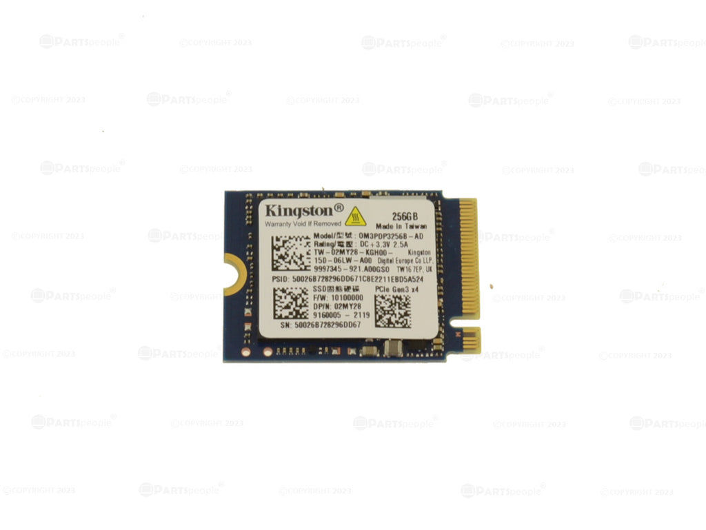 Dell 256GB M.2 2230 NVMe 2MY28-RFB – Reacondicionado (2)