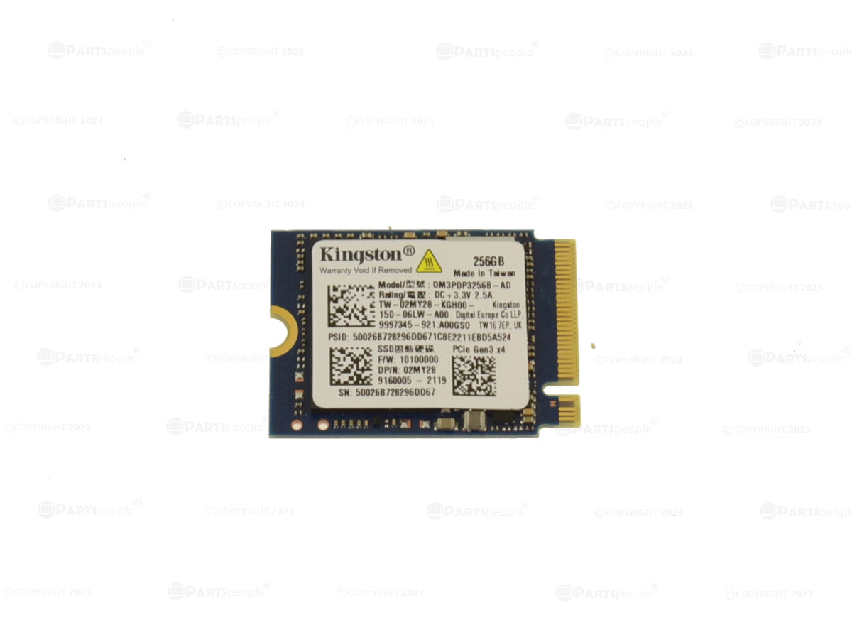 Dell 256GB M.2 2230 NVMe 2MY28-RFB – Reacondicionado (2)