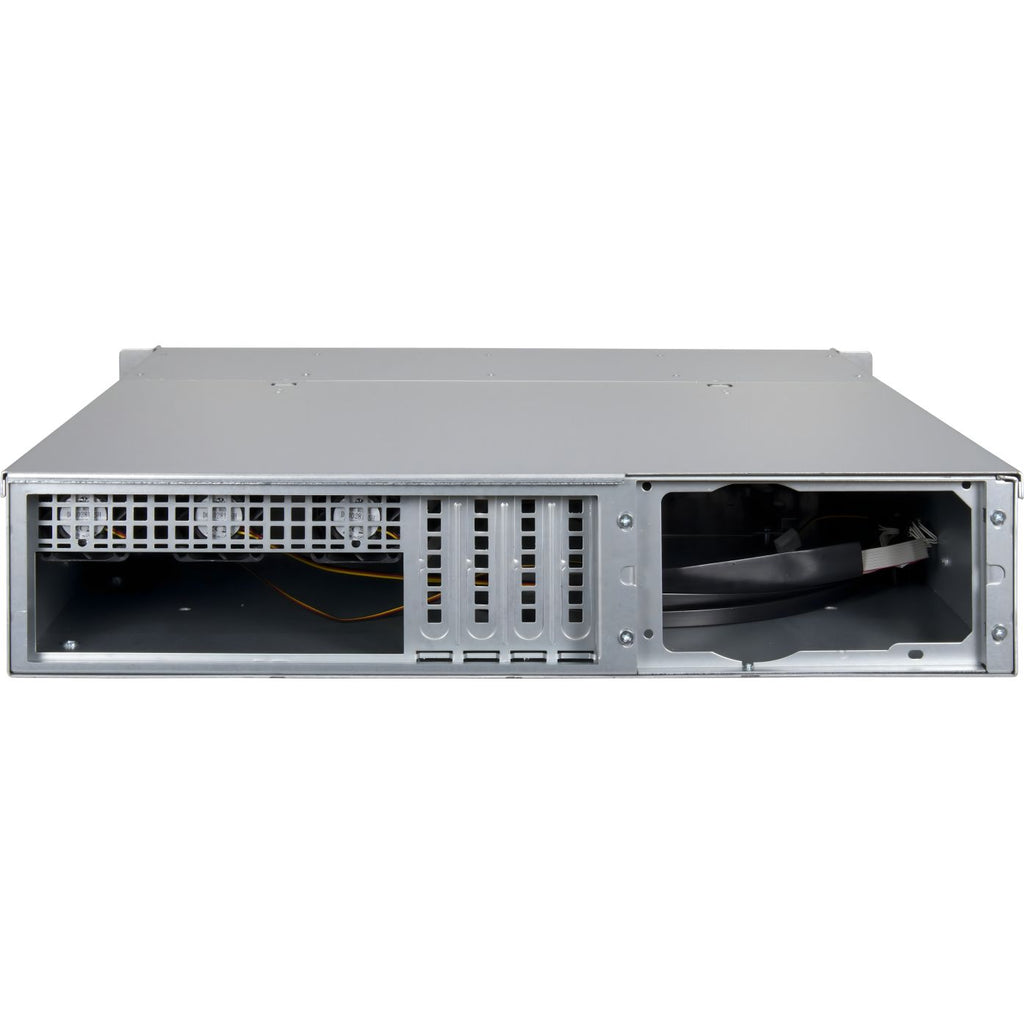 Inter-Tech 2U 2404L S-ATA Rack Negro, Gris