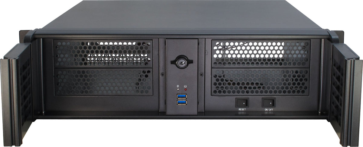 Inter-Tech 3U-3098-S Rack Negro