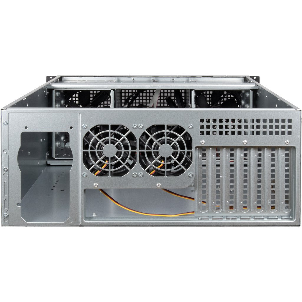 Inter-Tech 4U 40255 Rack Negro, Gris