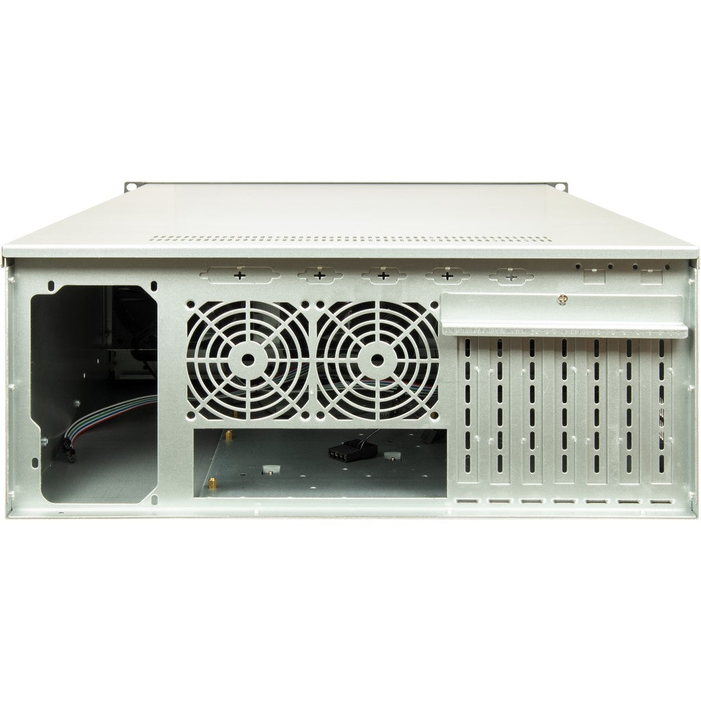 Inter-Tech 4F28 Rack Negro, Plata