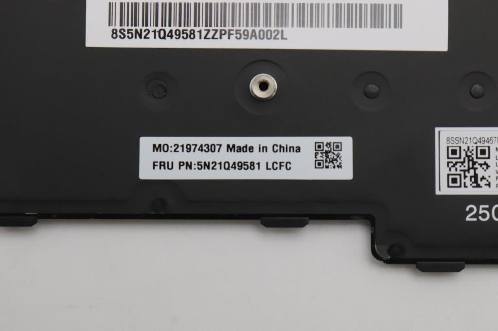 Keyb L16 G1/G2/G3/T16 G3/G4/P16s G4 FR - BL. KEYBOARD: French. WARRANTY: 1YM