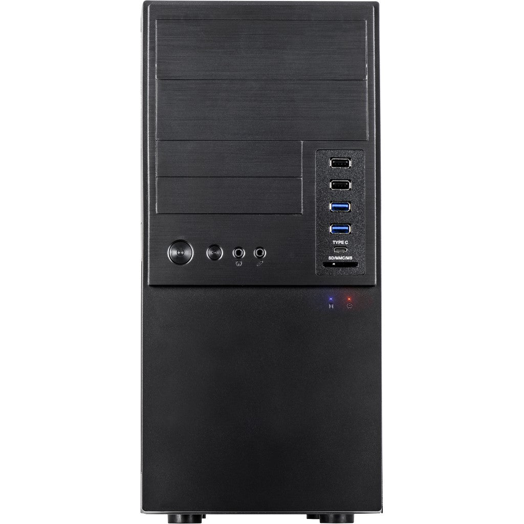 Inter-Tech IT-6865 Micro torre Negro
