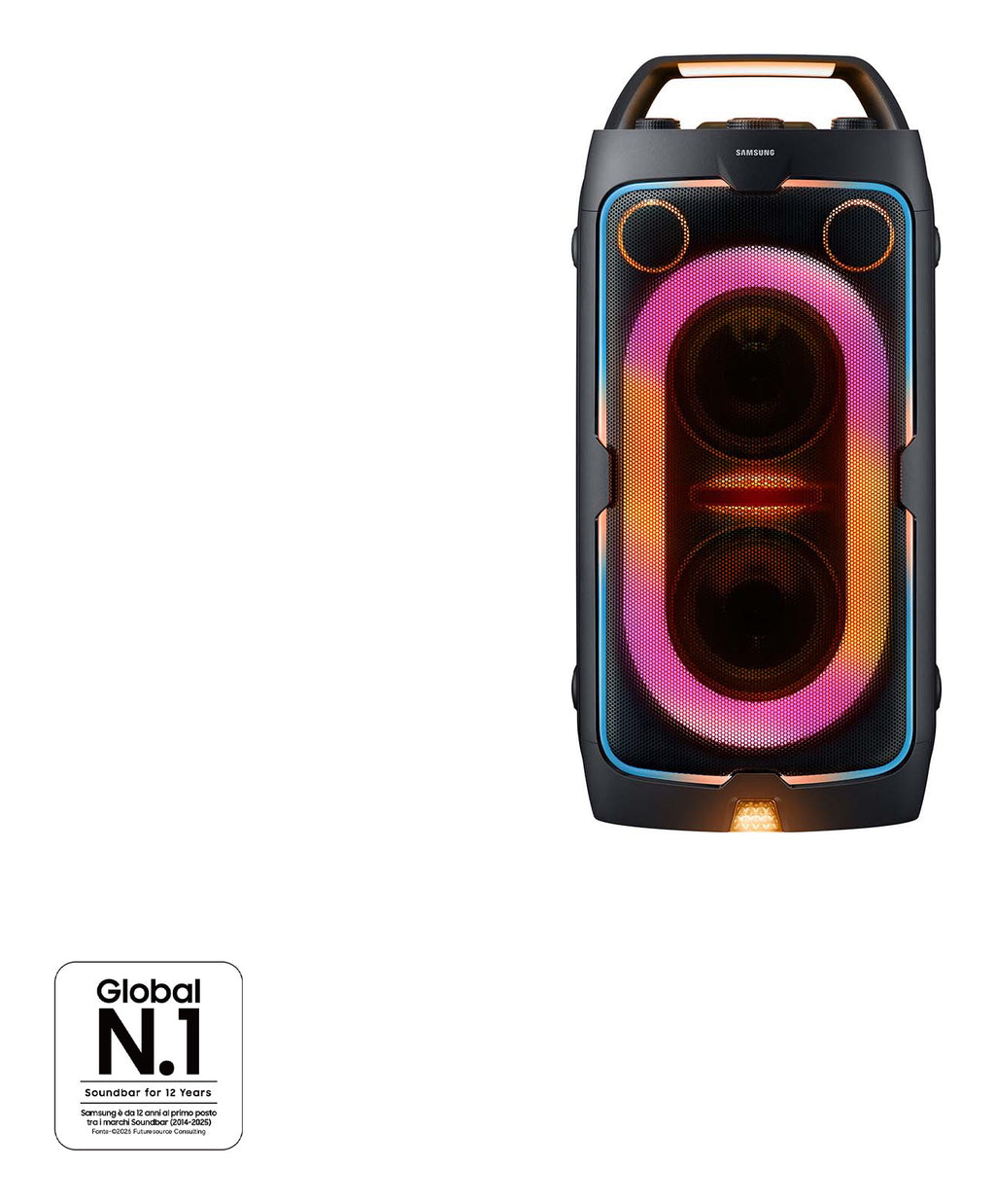 Samsung MX-ST40F Altavoz para fiestas Negro
