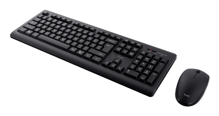Trust Primo teclado Ratón incluido Hogar / Oficina RF inalámbrico QWERTY Nórdico Negro (2)