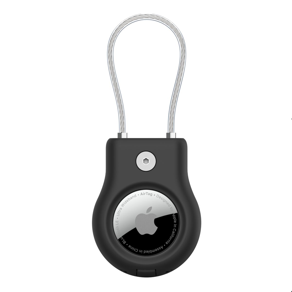 Estuche para Airtag - negro - para Apple AirTag