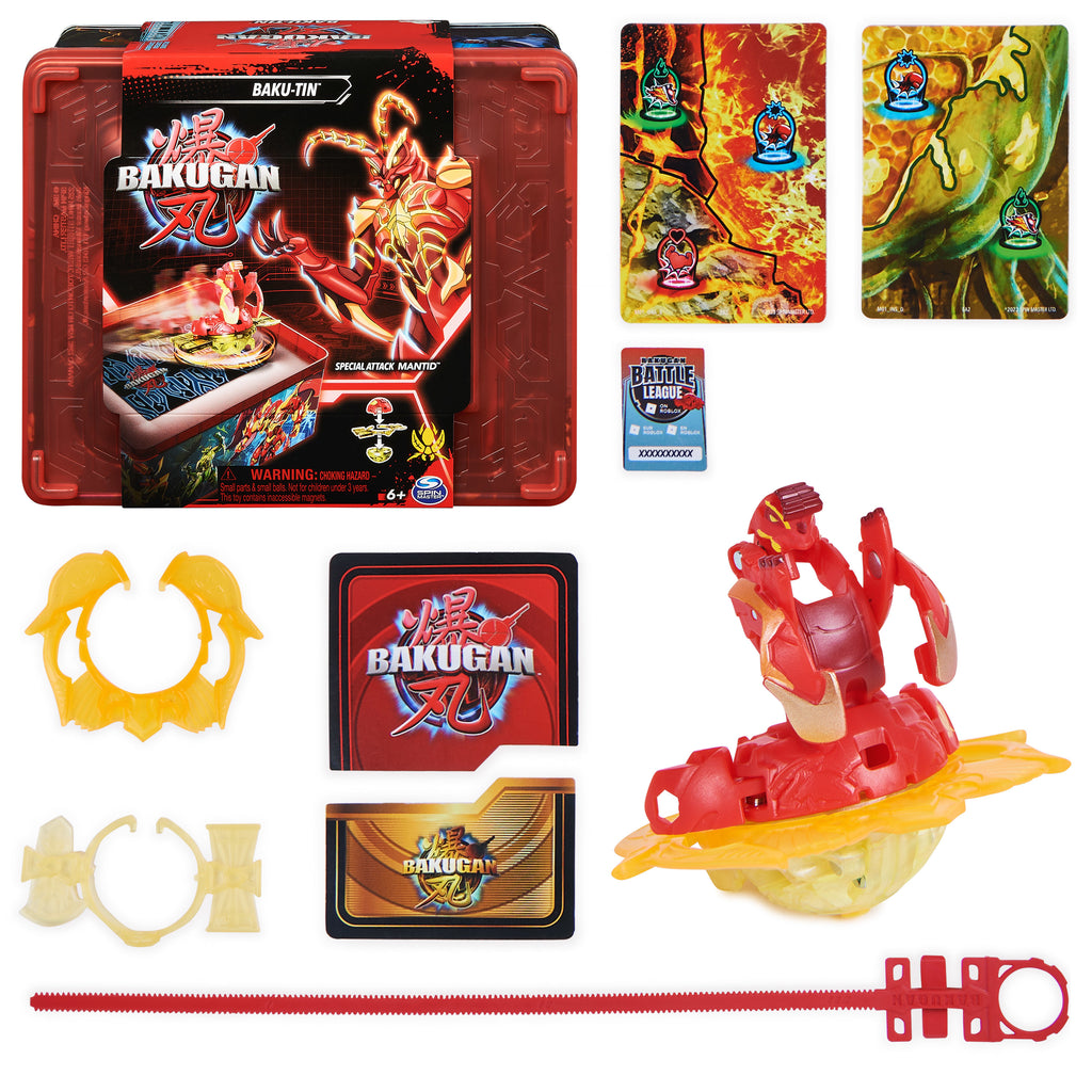 Bakugan BTB BakuTin 1 S1 GML Estuche de juego