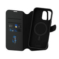 PanzerGlass CARE™ by ® Tango 2-in-1 Wallet Case w. MagSafe iPhone 16 Pro Max funda para teléfono móvil Negro