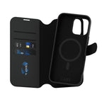 PanzerGlass CARE™ by ® Tango 2-in-1 Wallet Case w. MagSafe iPhone 16 Pro Max funda para teléfono móvil Negro