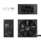 TooQ TQAPOLO-700SP unidad de fuente de alimentación 700 W 20+4 pin ATX ATX Negro (5)