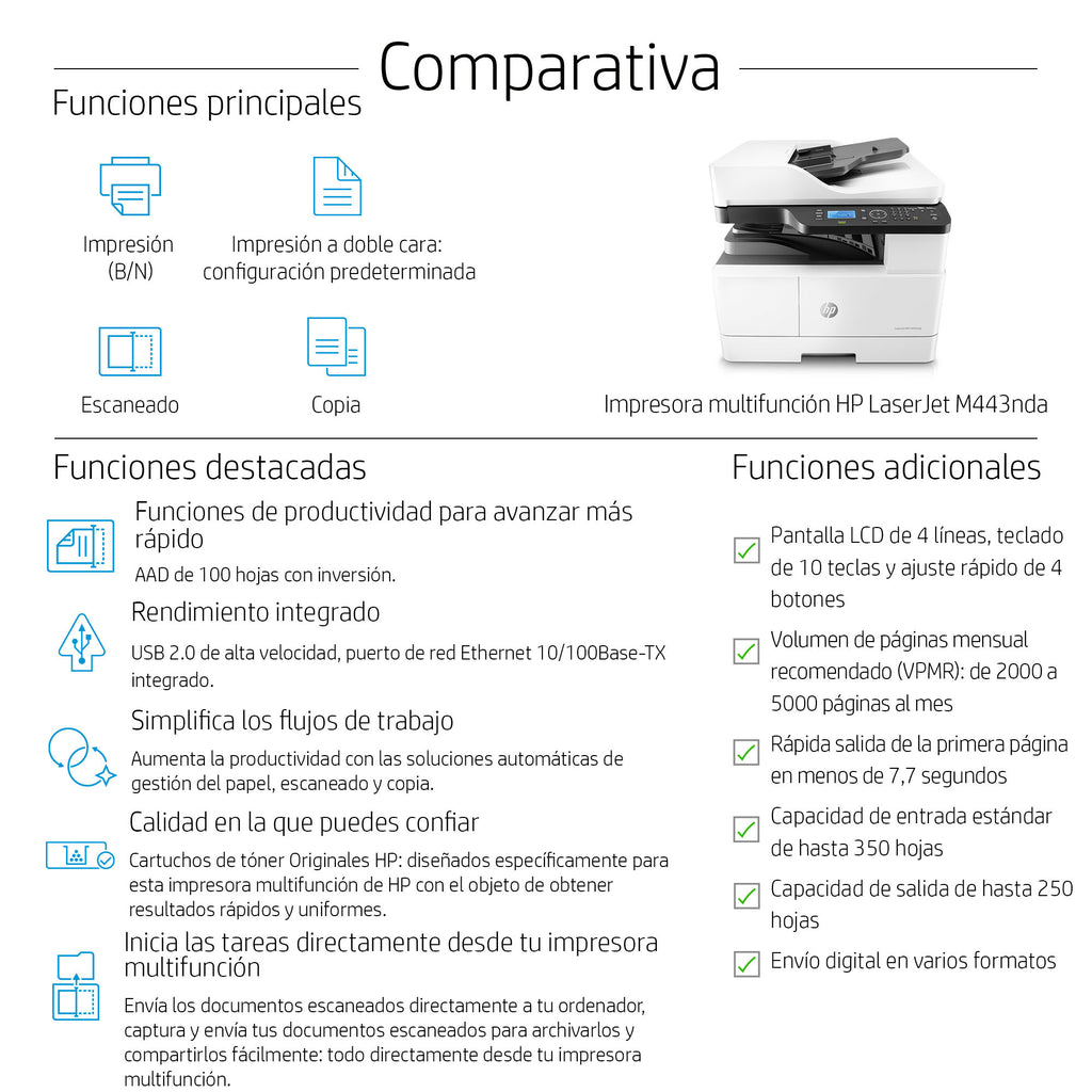 HP LaserJet MFP M443nda Laser A3 1200 x 1200 DPI 24 ppm (8)