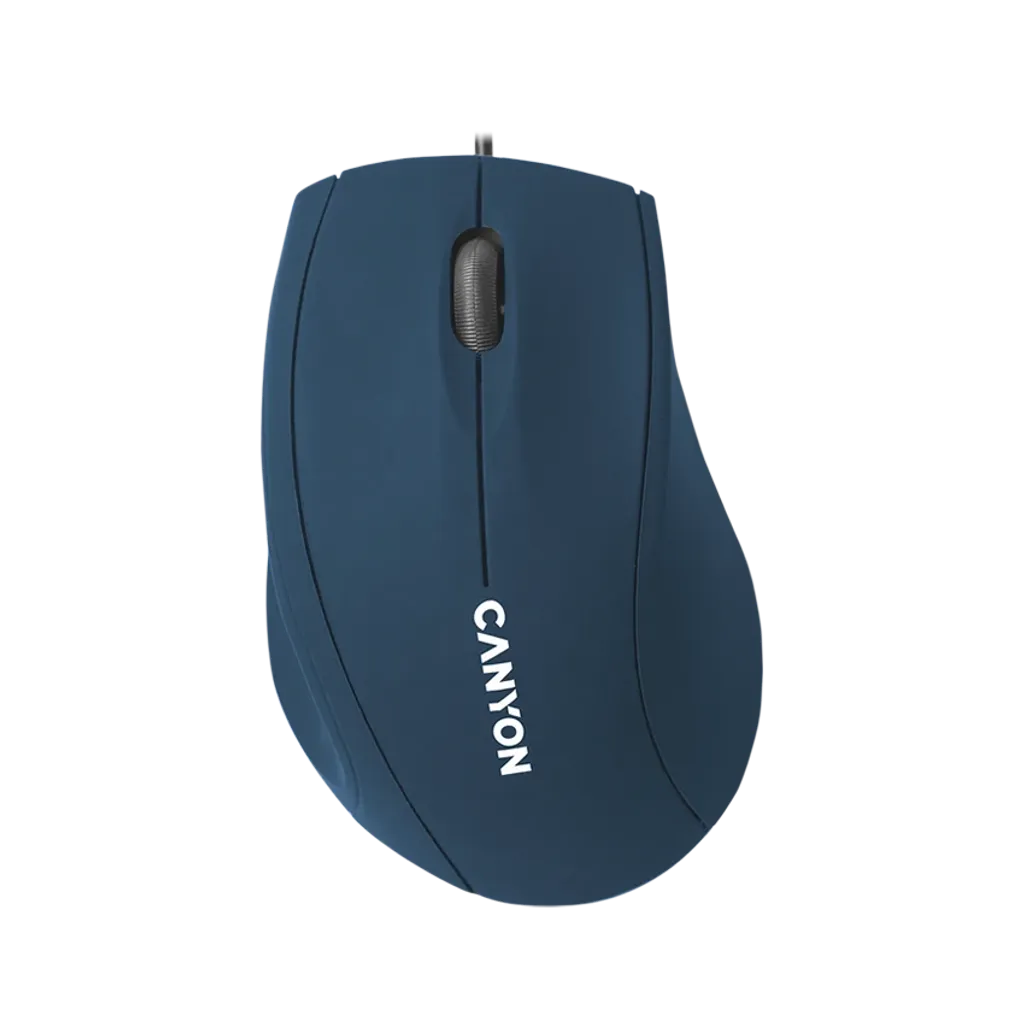Canyon CNE-CMS05BL ratón USB Tipo A Óptico 1000 DPI