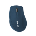 Canyon CNE-CMS05BL ratón USB Tipo A Óptico 1000 DPI