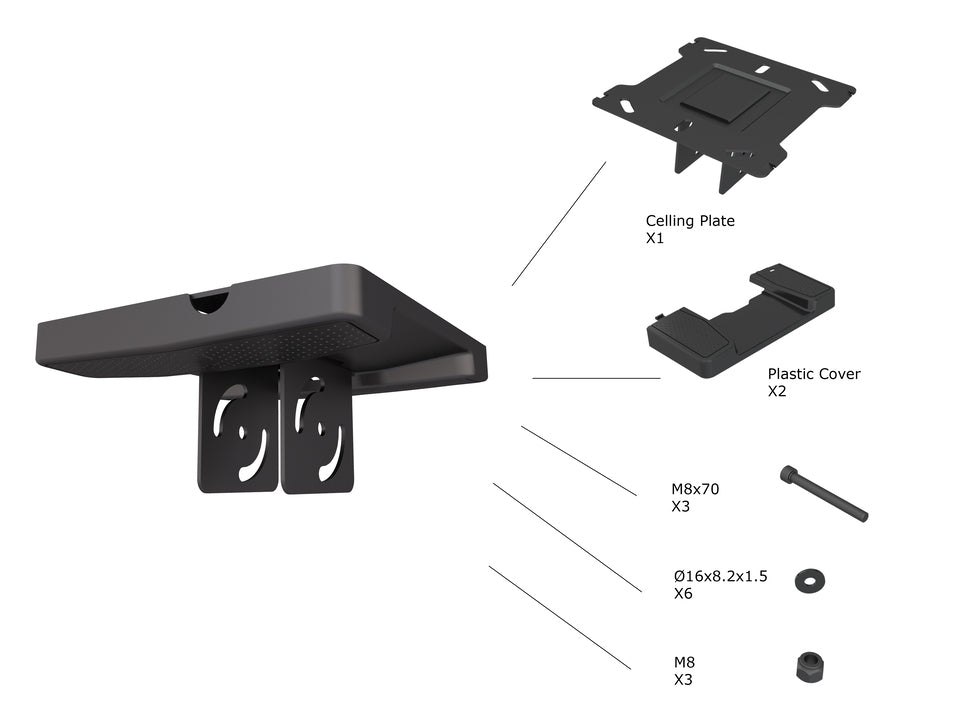 Multibrackets 5075 accesorio para soporte de monitor (2)