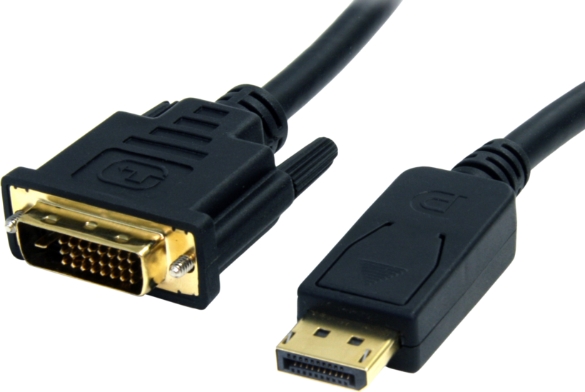 Startech DP2DVI2MM6 - Conversor, Mini DP Macho, DVI-D Macho, Hasta 1920x1200