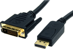 Startech DP2DVI2MM6 - Conversor, Mini DP Macho, DVI-D Macho, Hasta 1920x1200