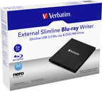 Verbatim External Slimline unidad de disco óptico Blu-Ray RW Negro (8)