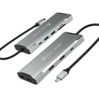j5create JCD397 Alámbrico USB 3.2 Gen 1 (3.1 Gen 1) Type-C Gris