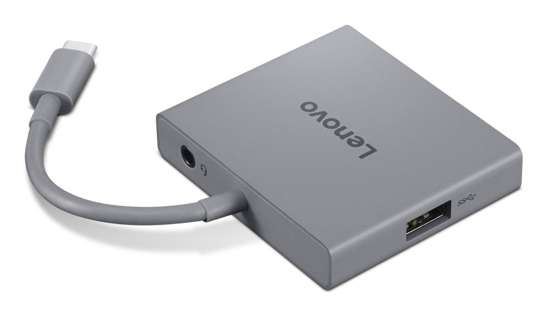 Lenovo GX91R64790 base para portátil y replicador de puertos Alámbrico USB 3.2 Gen 1 (3.1 Gen 1) Type-C Gris (5)