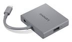 Lenovo GX91R64790 base para portátil y replicador de puertos Alámbrico USB 3.2 Gen 1 (3.1 Gen 1) Type-C Gris (5)