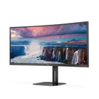 AOC V5 CU34V5C/BK pantalla para PC 86,4 cm (34") 3440 x 1440 Pixeles Wide Quad HD LED Negro (8)