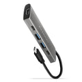 Axagon HMC-5G21 base para portátil y replicador de puertos Alámbrico USB 3.2 Gen 2 (3.1 Gen 2) Type-C Gris