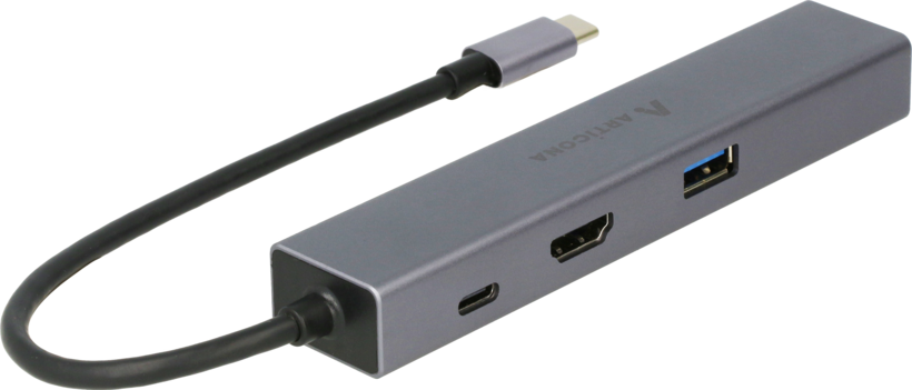 Adaptador ARTICONA C - HDMI/RJ45/USB