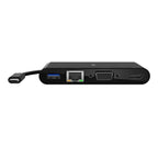 Adaptador multipuerto - USB-C - VGA, HDMI - 1GbE
