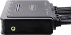 Startech C2-DH46-UA2-CBL-KVM - 4K 60Hz, Conmutador KVM / audio / USB, compacto (5)