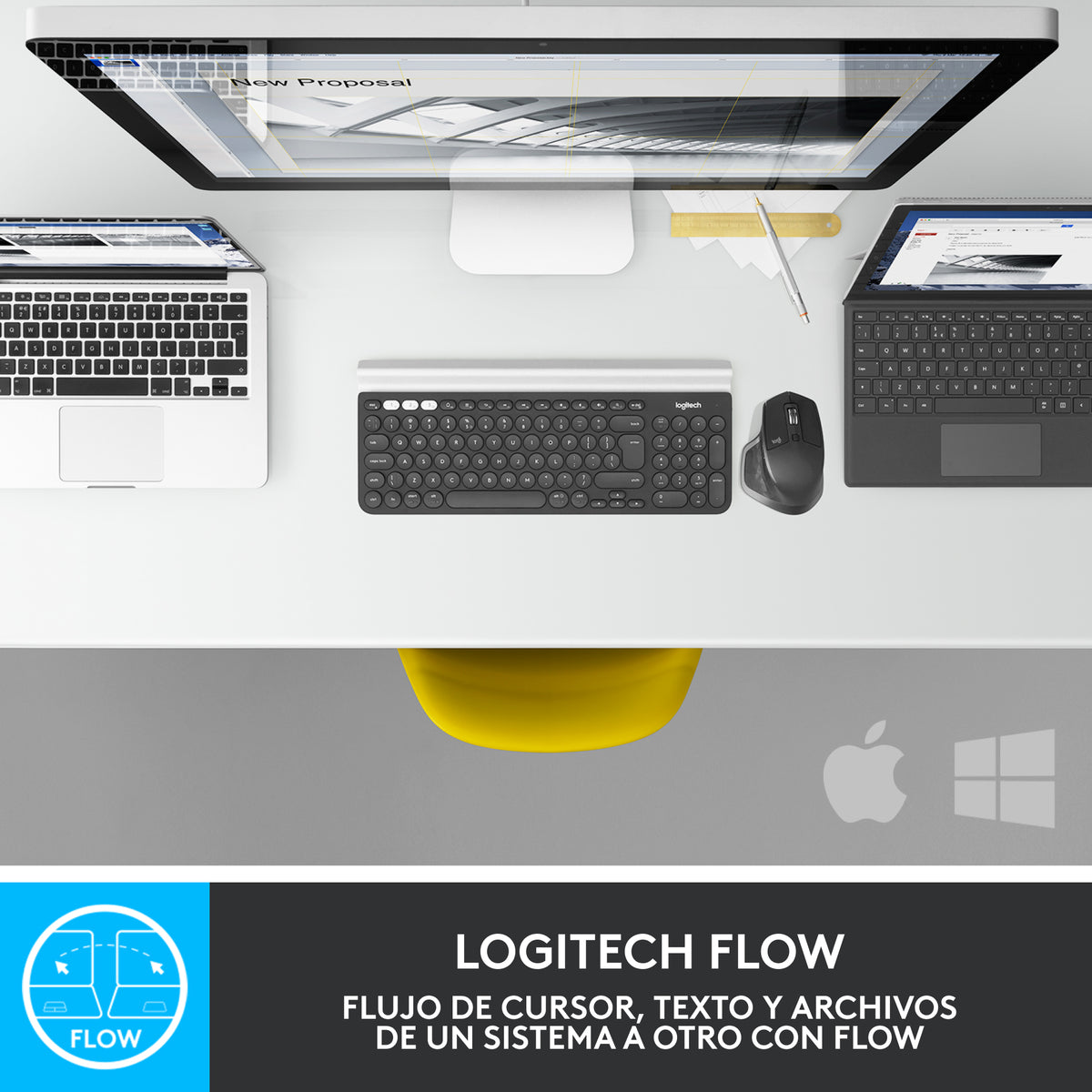 Logitech MX Master 2S ratón Oficina Mano derecha RF Wireless + Bluetooth Laser 4000 DPI (8)