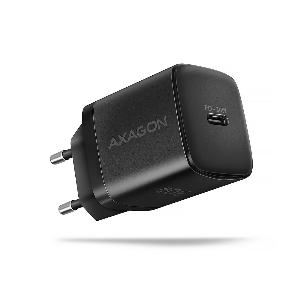 Axagon ACU-PD30 cargador de dispositivo móvil Teléfono móvil, Smartphone, Reloj inteligente, Tableta, Universal, Ver Negro Corriente alterna Carga rápida Interior